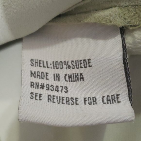 {Sorbe} Vintage Genuine Suede Jacket - Picture 5 of 6